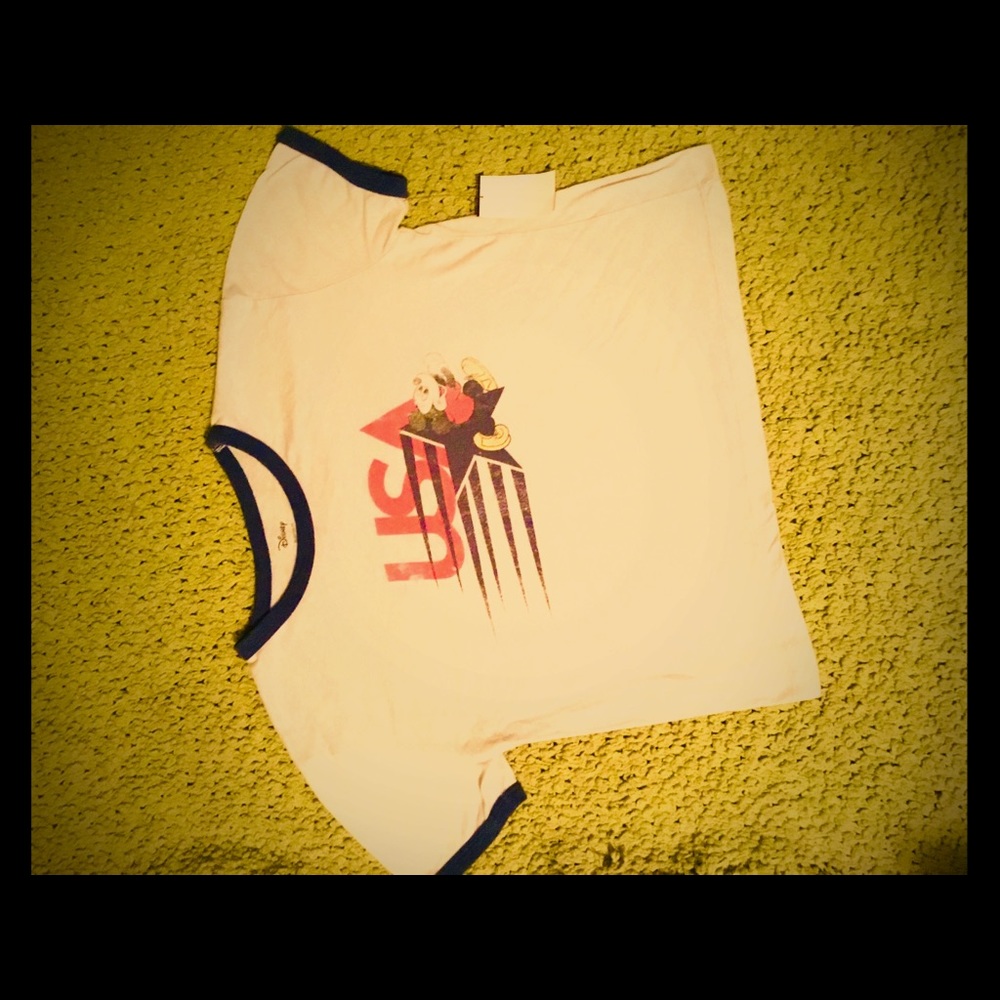 Vintage Disney Mickey Mouse Women’s Crop Top